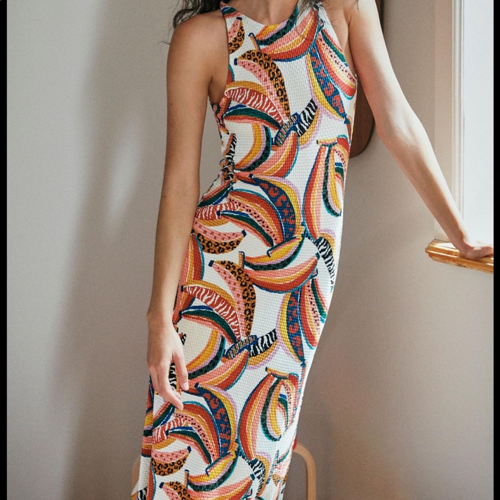 NWT Farm Rio midi dress